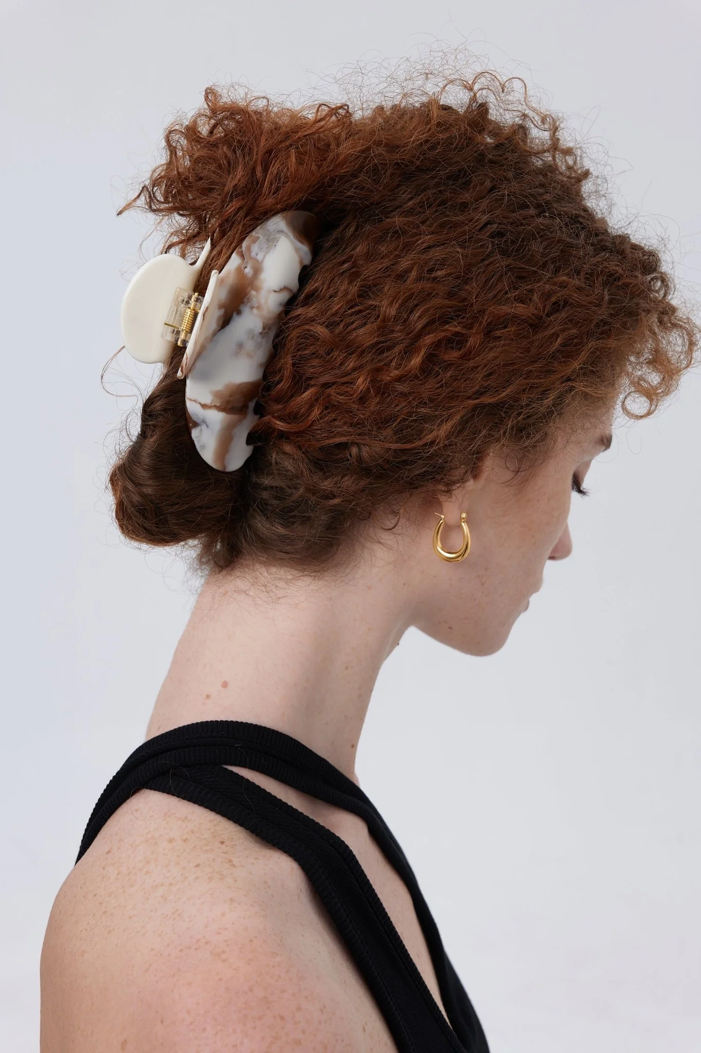 Alexandra Hoop Earrings (Greek Inspired Collection) - Image 7