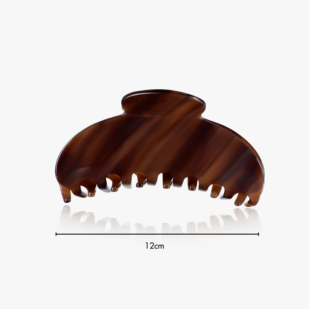 Amelia Claw Clip in Mocha (2 Sizes) - Image 5
