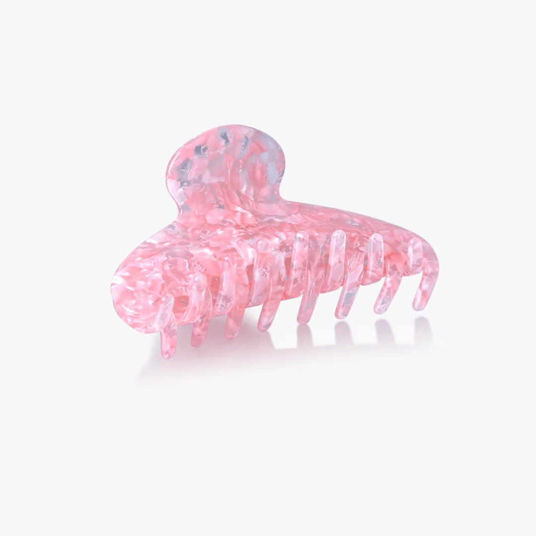 Amelia Claw Clip in Rose Quartz - Image 3