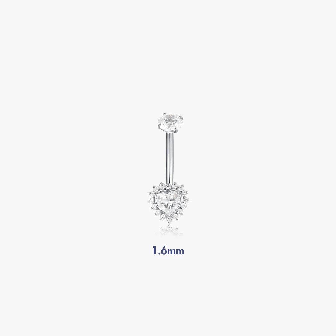 Amour Titanium Belly Button Ring (Single) - Image 5
