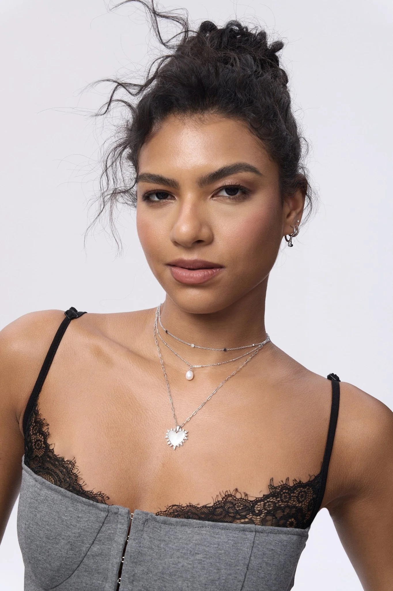 Aura Heart Necklace (Engravable) - Image 3