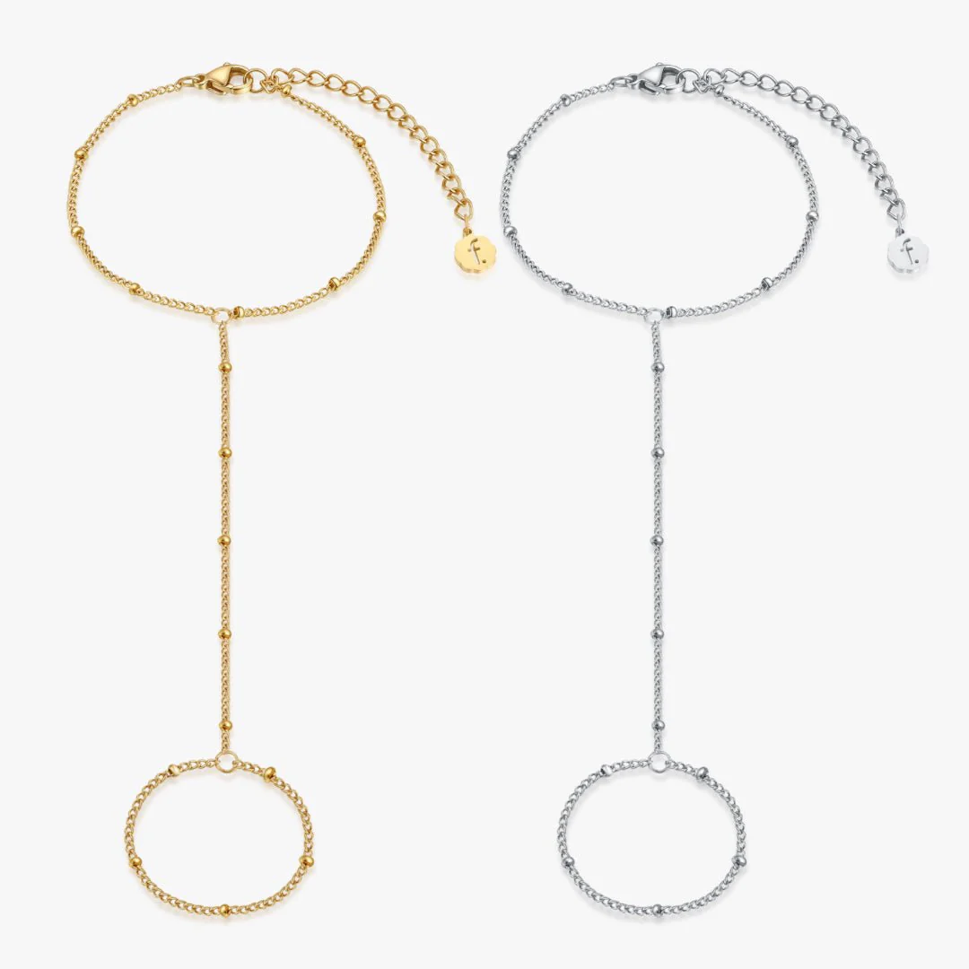 Beaded Hand Chain