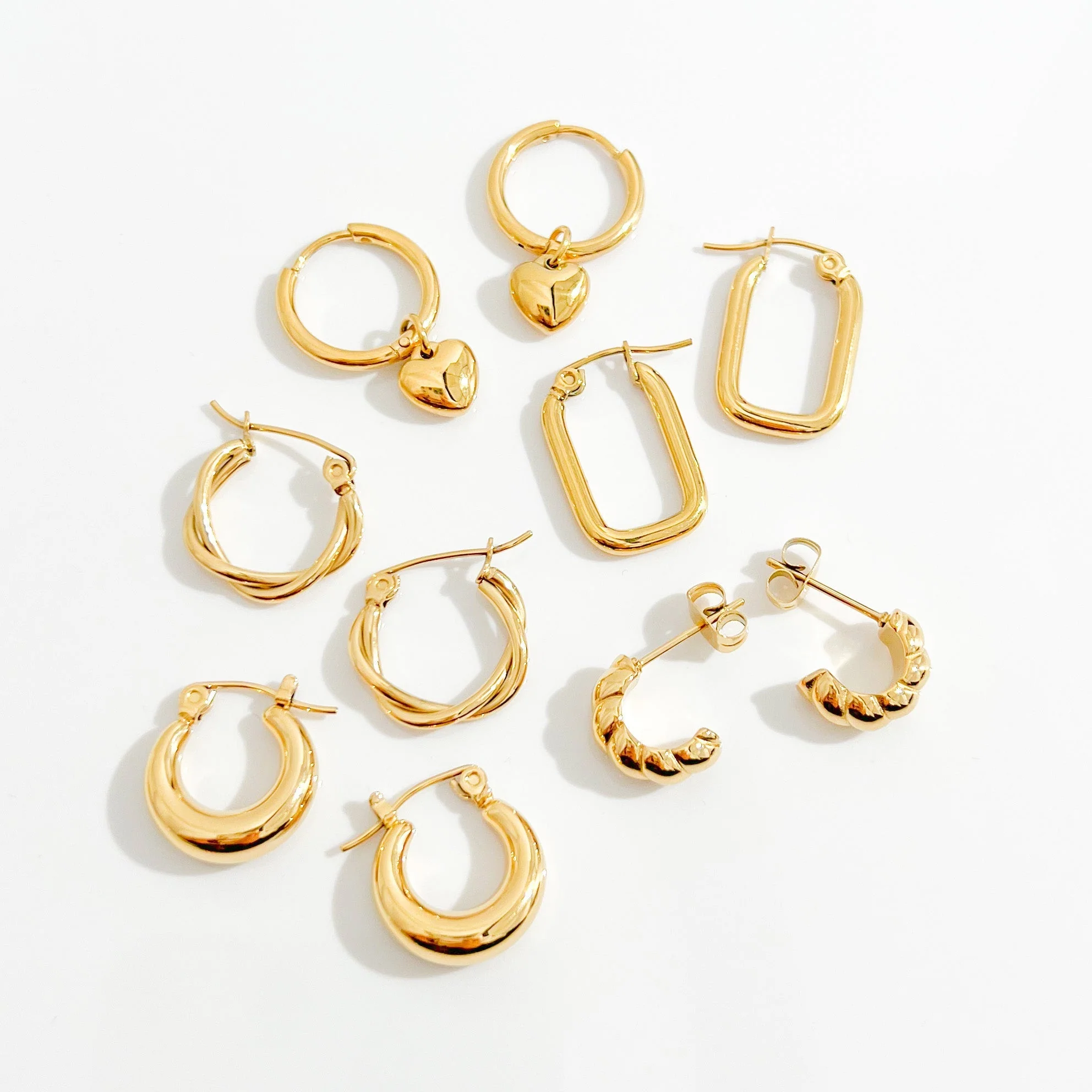 Best Sellers Earrings Gold Bundle
