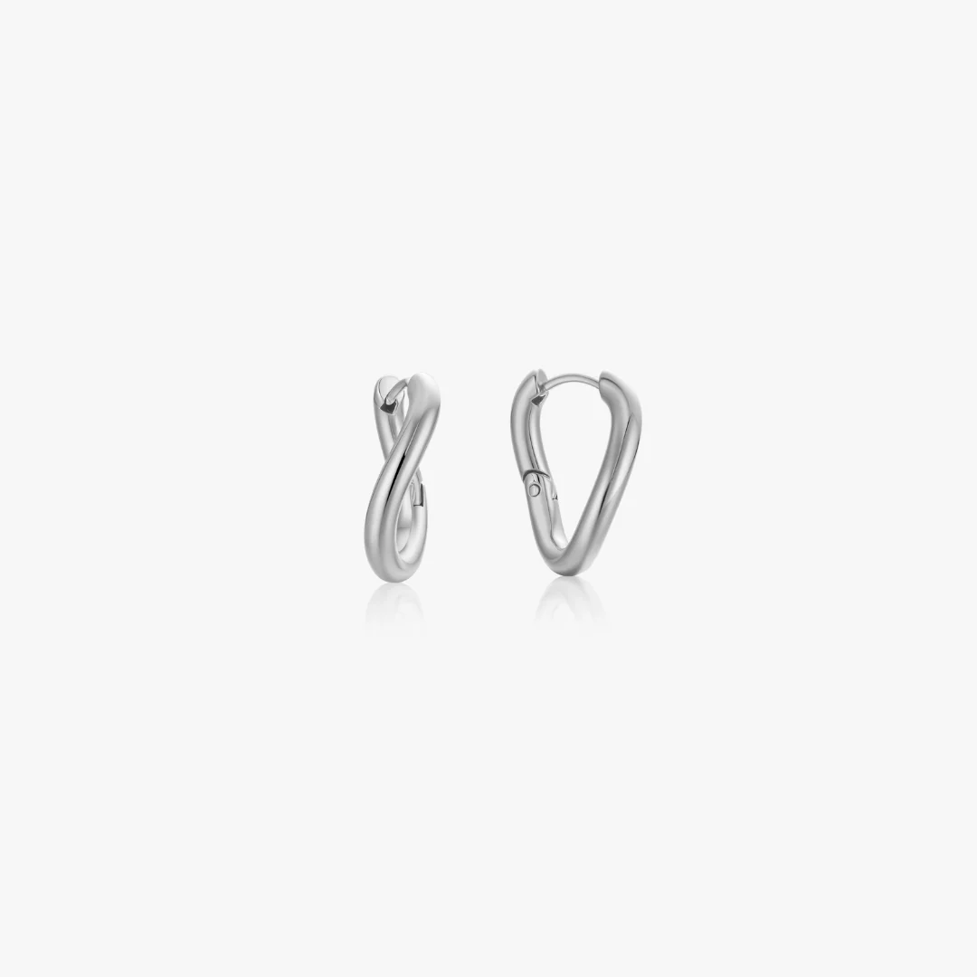 Bethany Organic Shape Hoops - Image 5