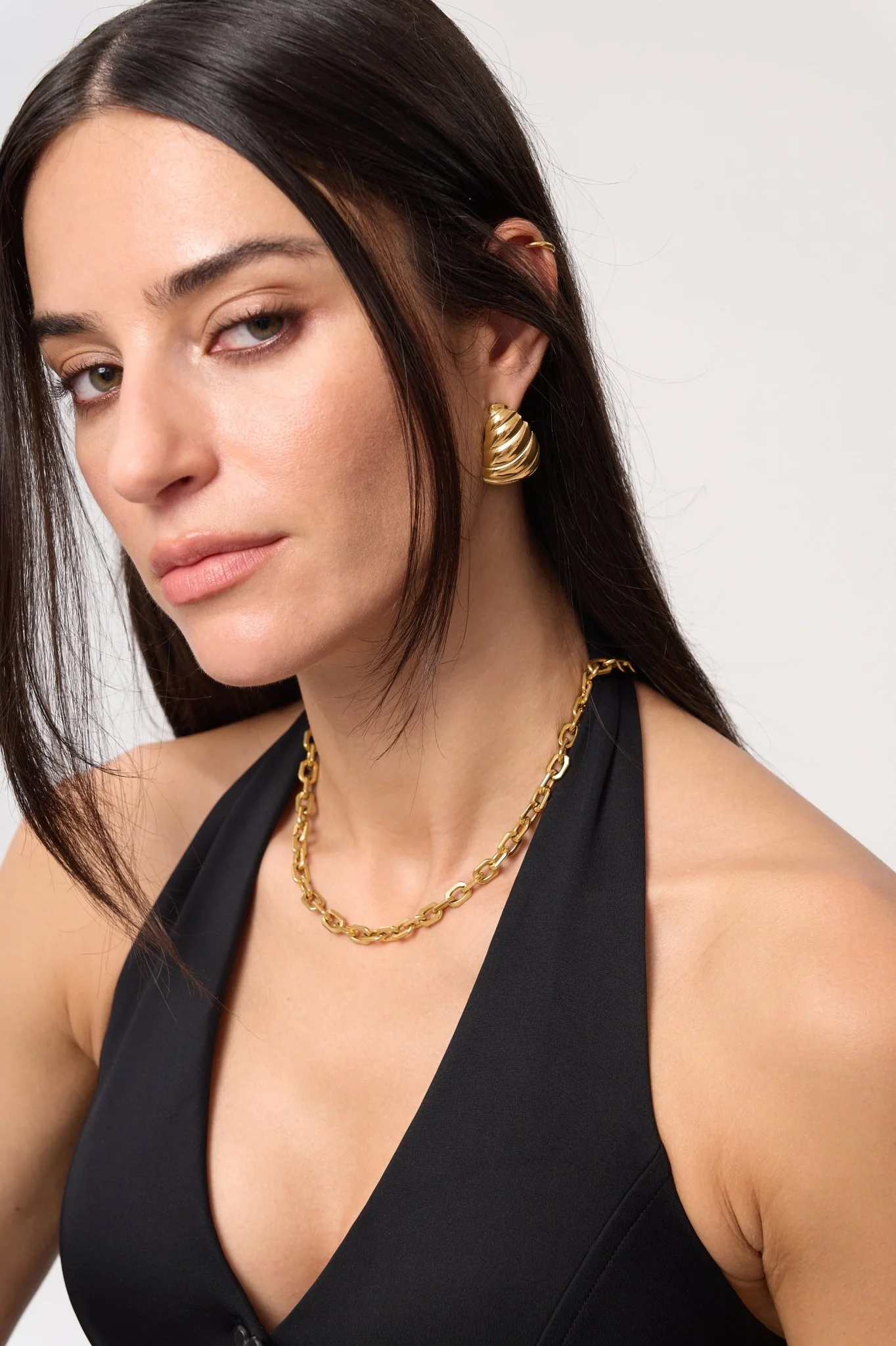 Bold Croissant Earrings - Image 2