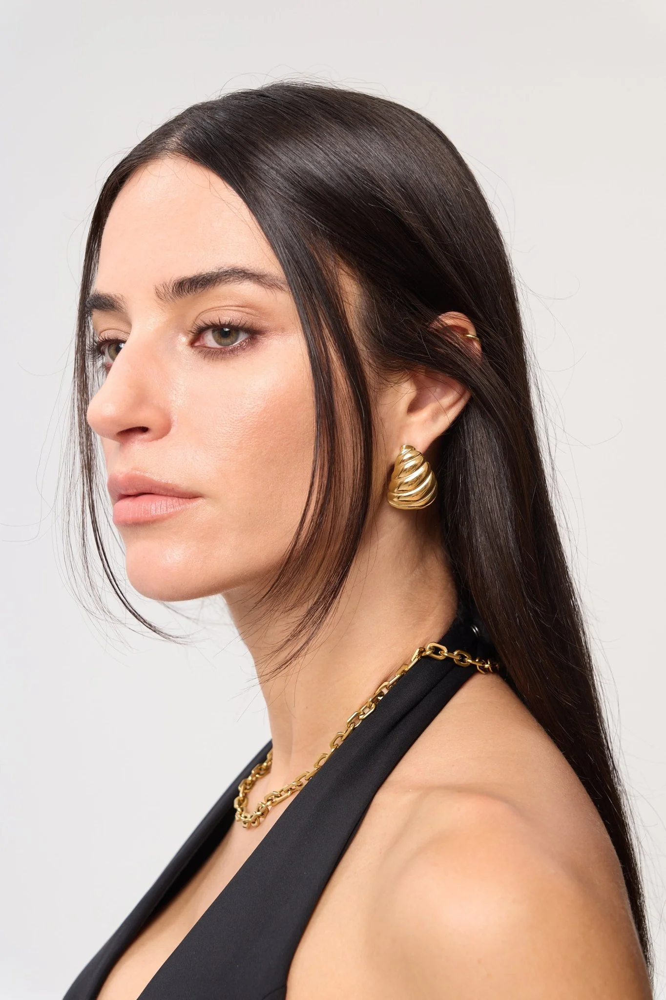 Bold Croissant Earrings - Image 3