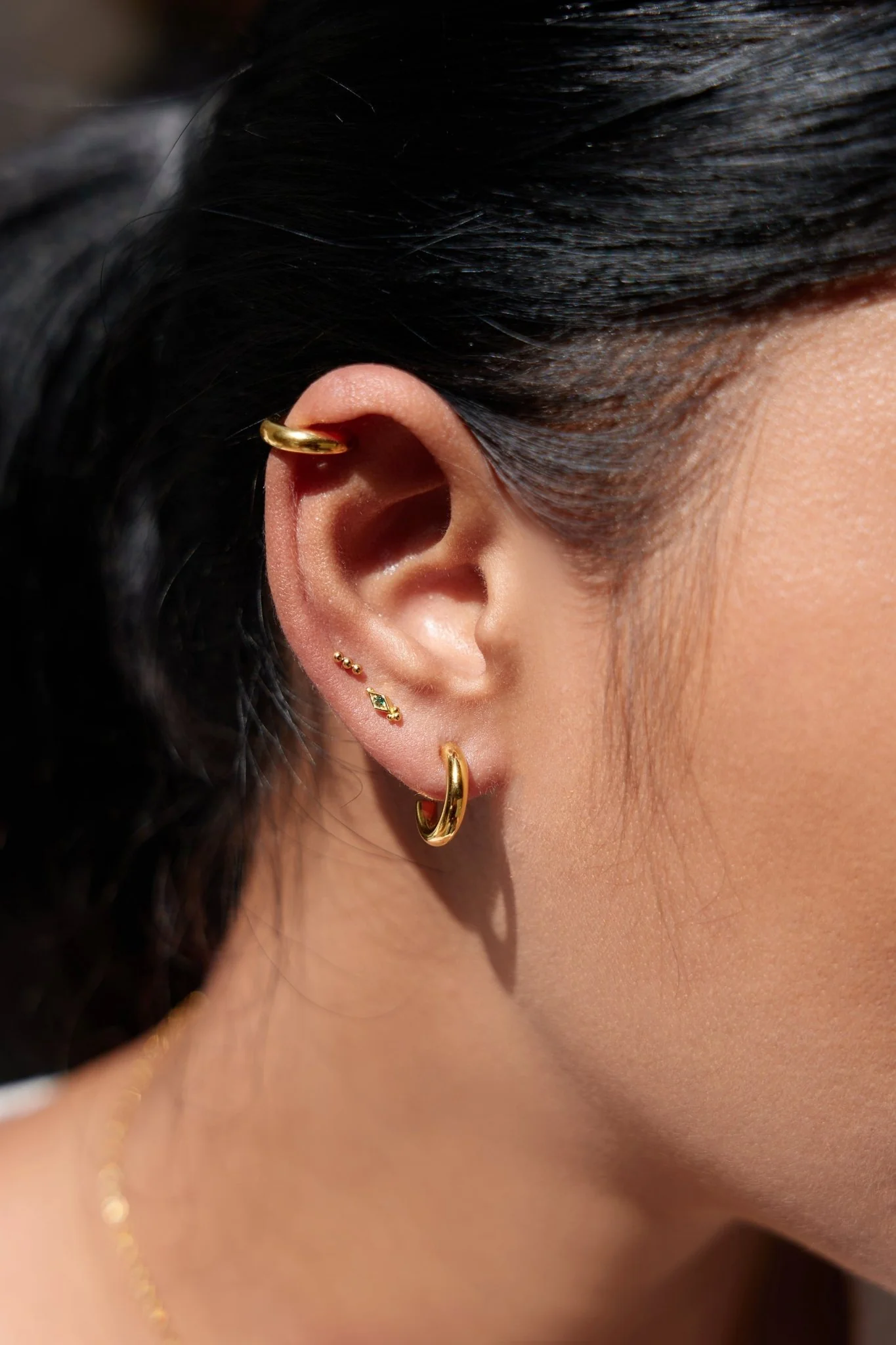 Bold Gold Cuff - Image 3