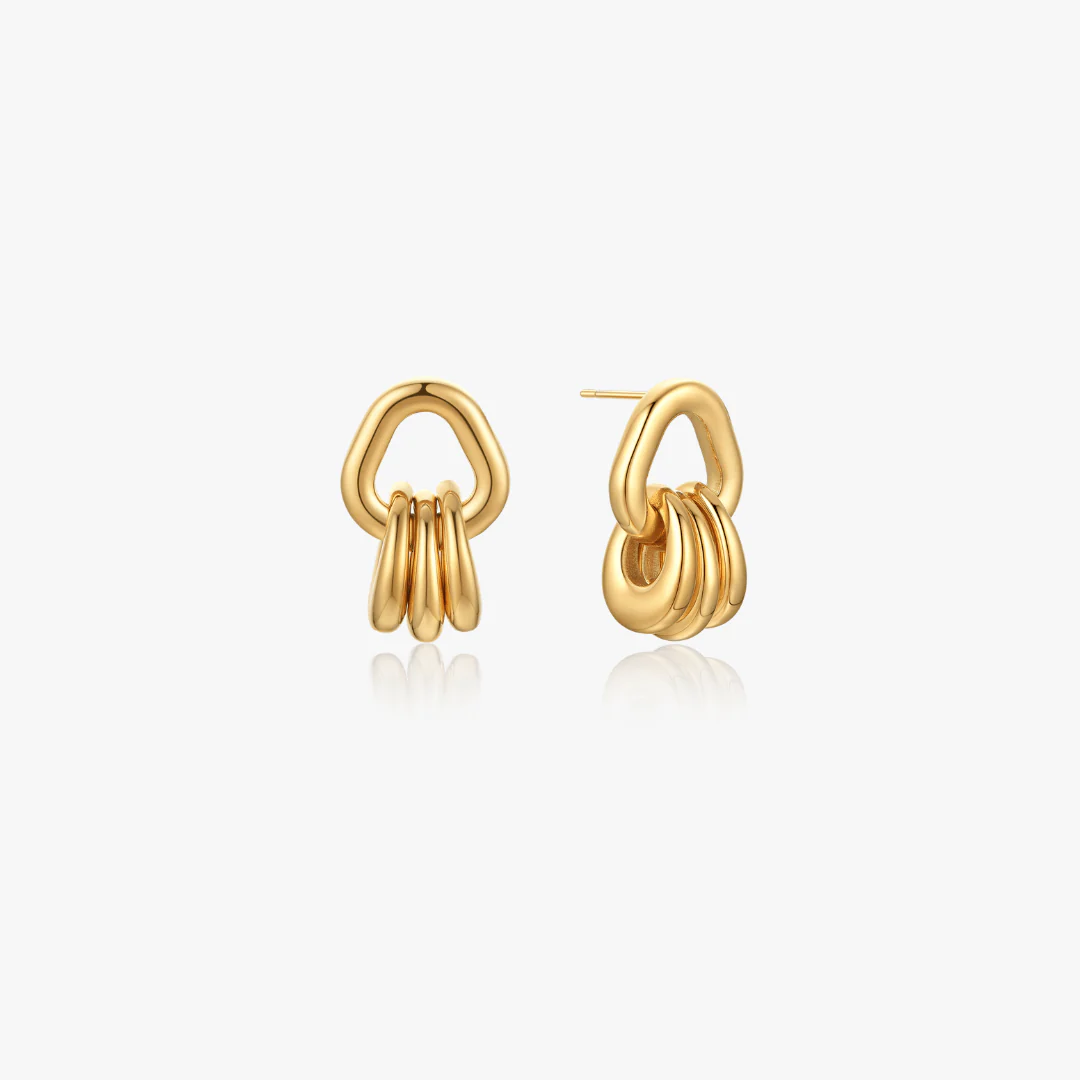 Briar Stacked Loops Earrings - Image 4