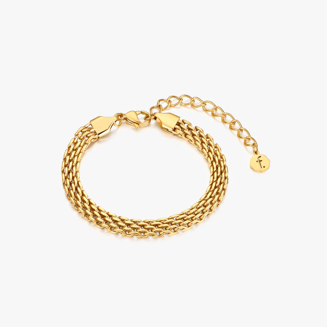 Brielle Thick Chain Bracelet - Image 3