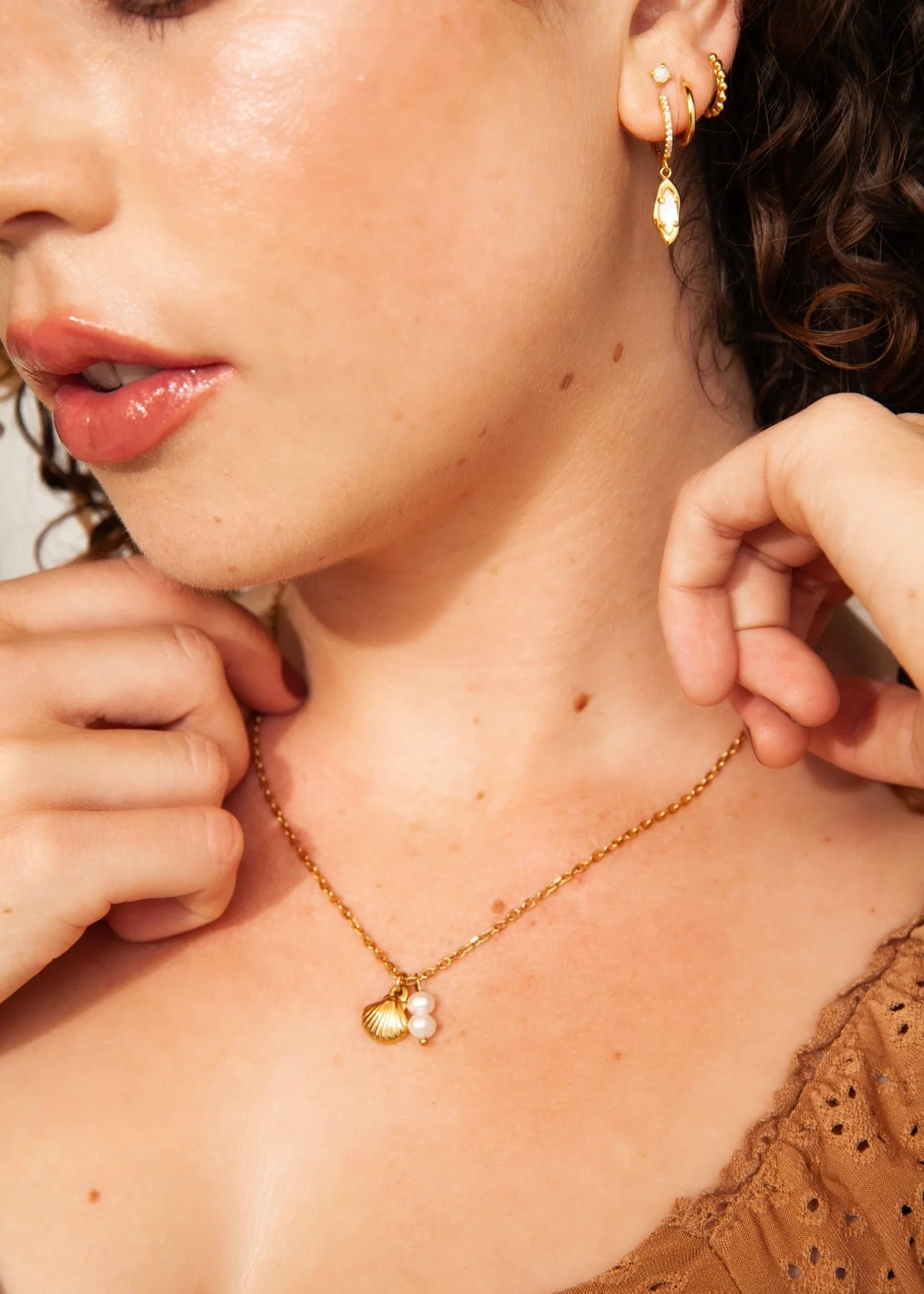 By The Seashore Gold Necklaces - Image 2