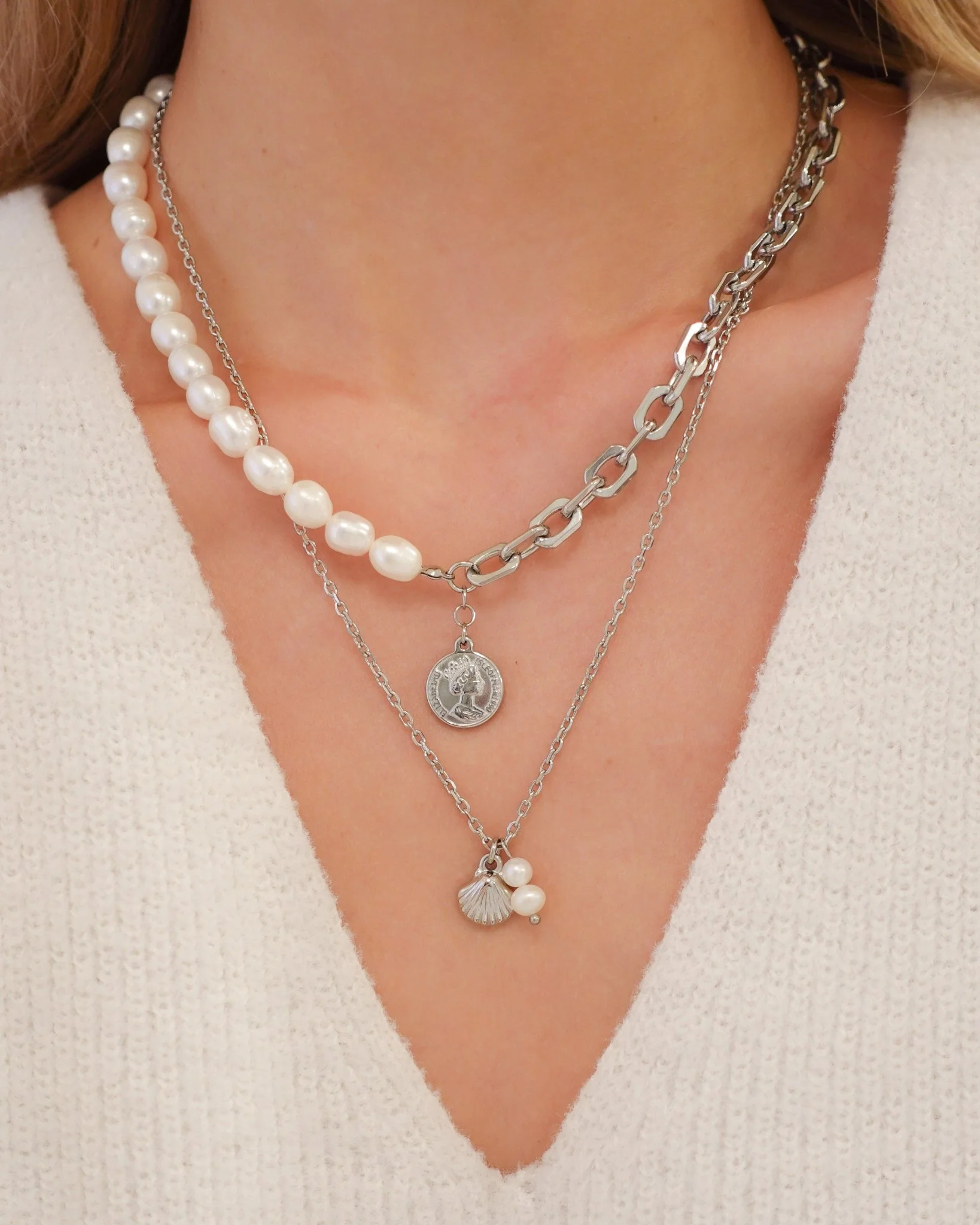 By The Seashore Silver Necklaces - Image 7