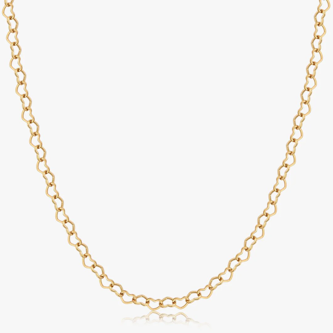 Celia Heart Chain Necklace - Image 5