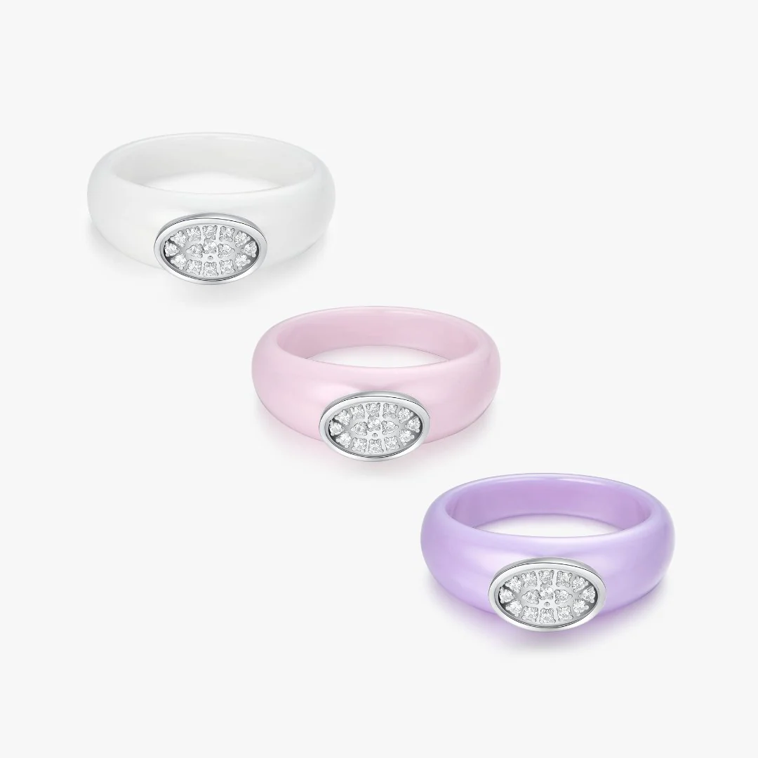 Ceramic Dome Ring