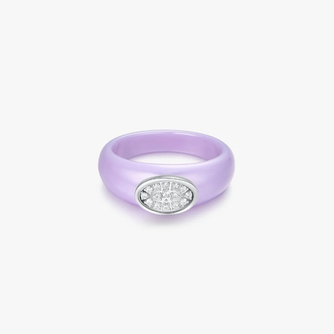 Ceramic Dome Ring - Image 4
