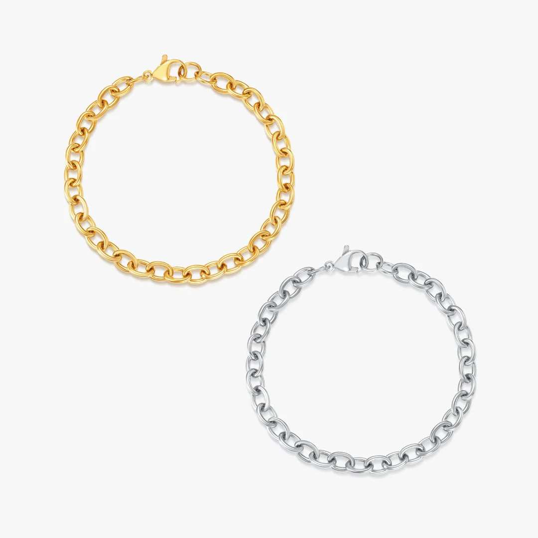 Chubby Link Bracelet (Greek Inspired Collection)
