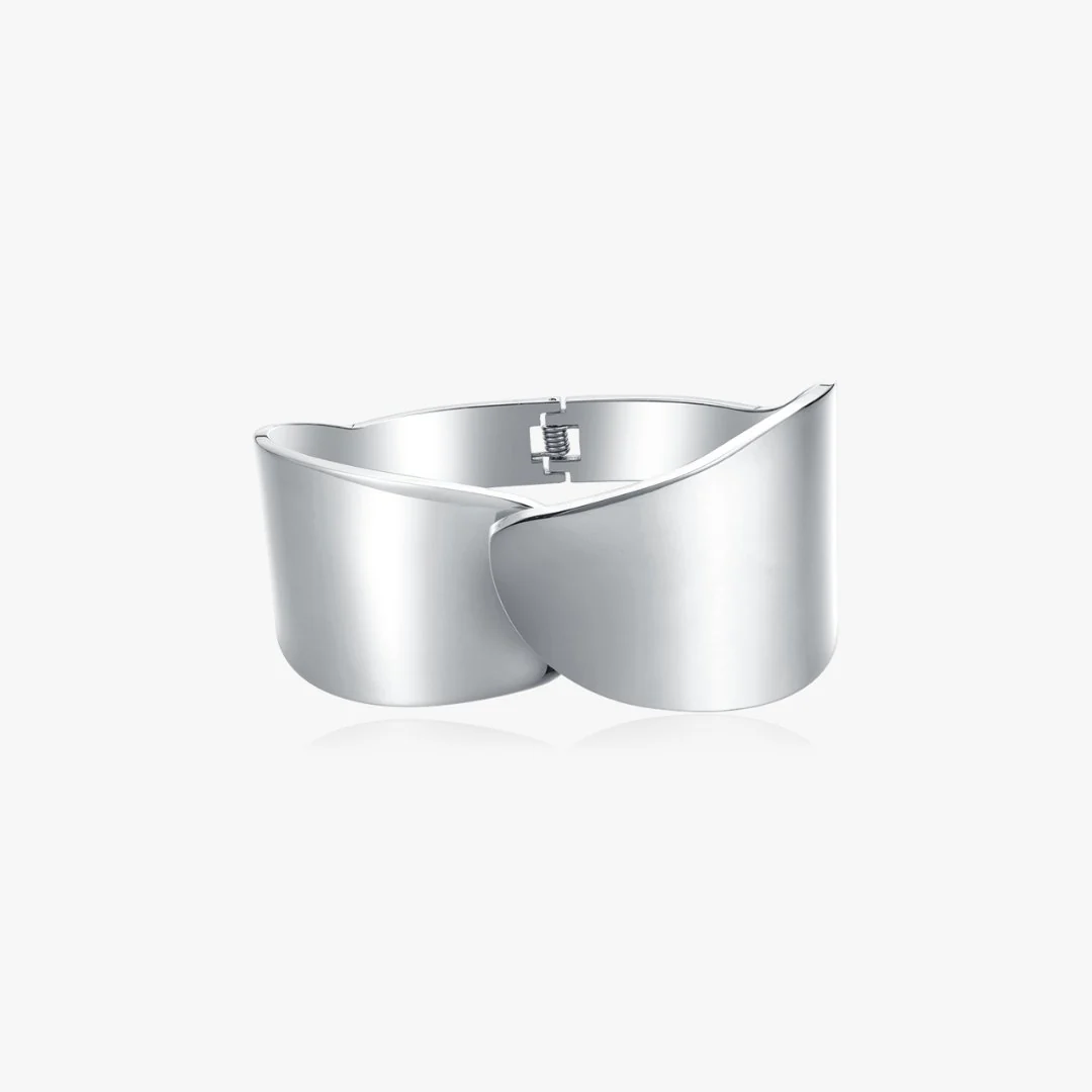 Chunky Cross Cuff Bracelet (Greek Inspired Collection) - Image 4