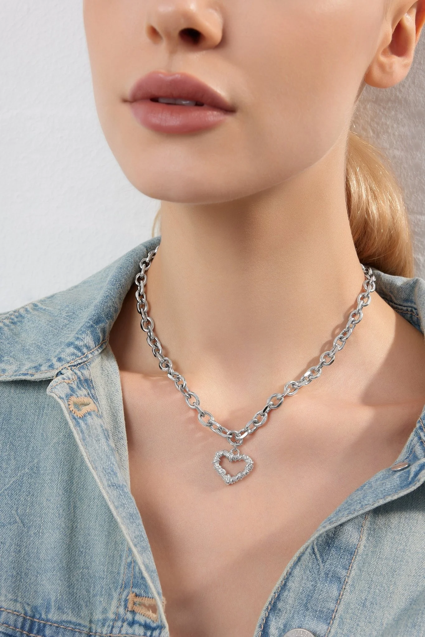 Chunky Heart Necklaces - Image 3