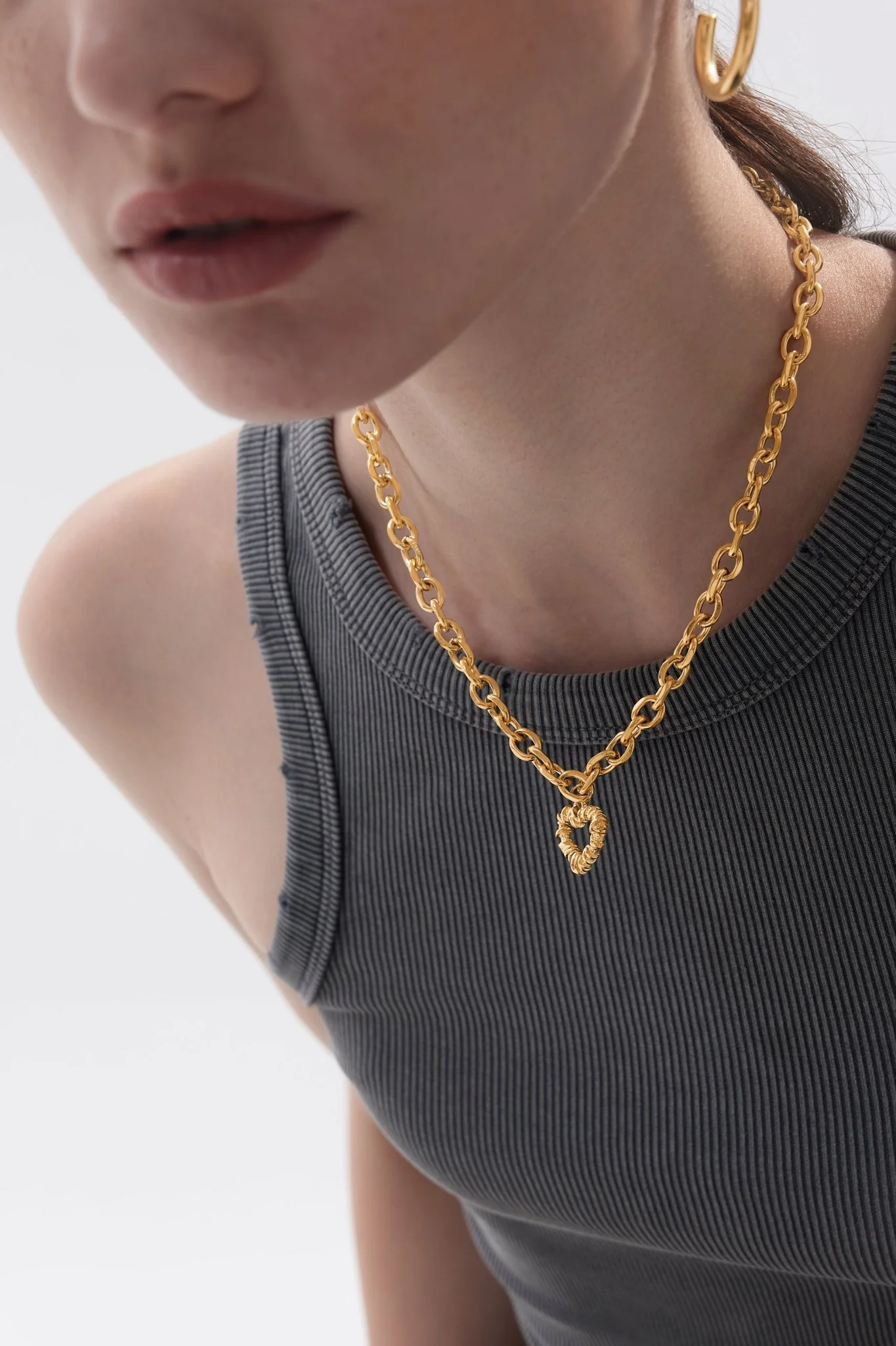 Chunky Heart Necklaces - Image 4