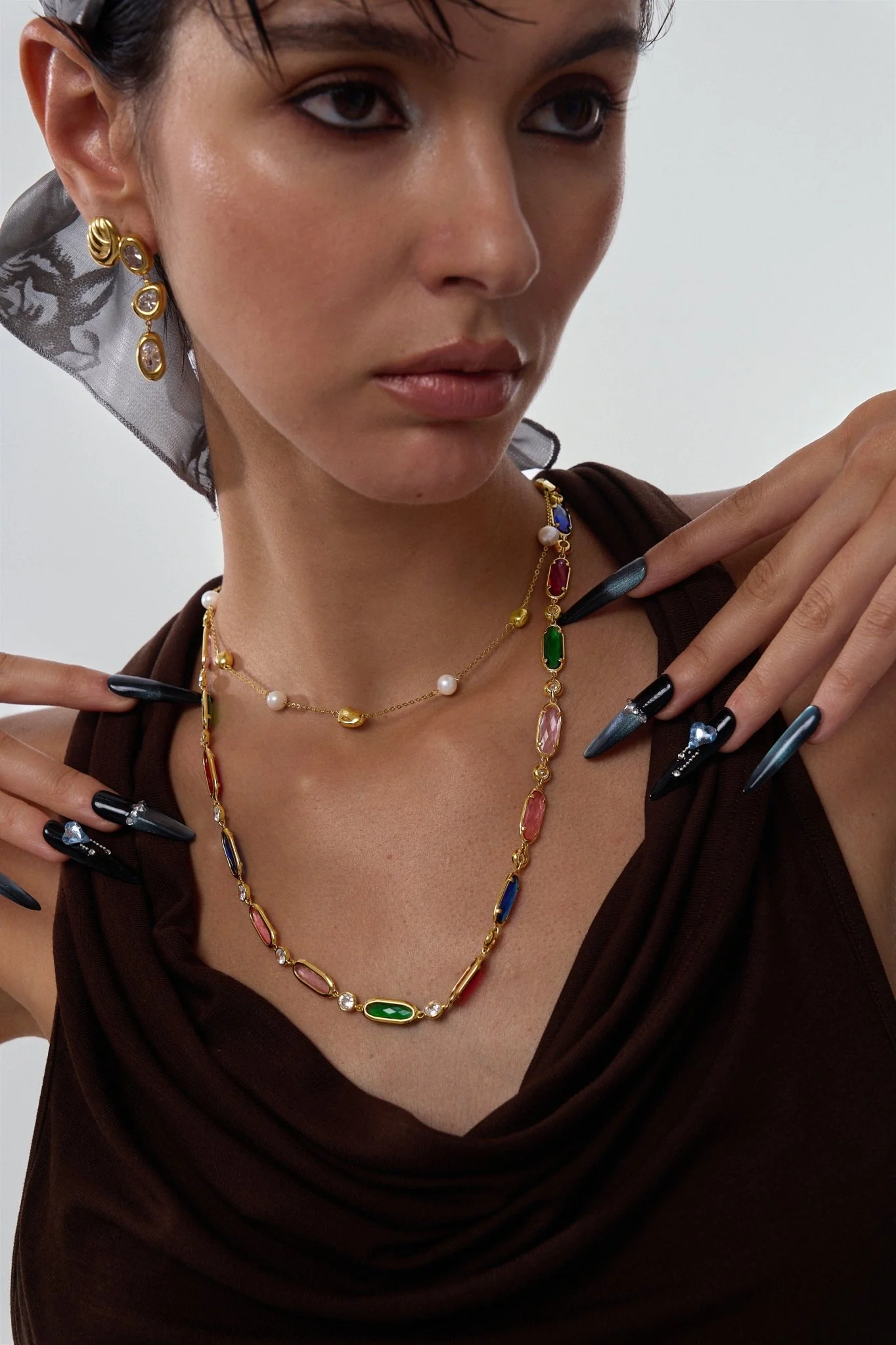 Colorful Beaded Necklace - Image 5