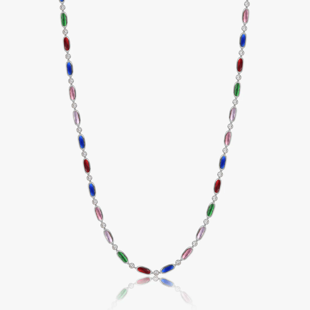 Colorful Beaded Necklace - Image 7