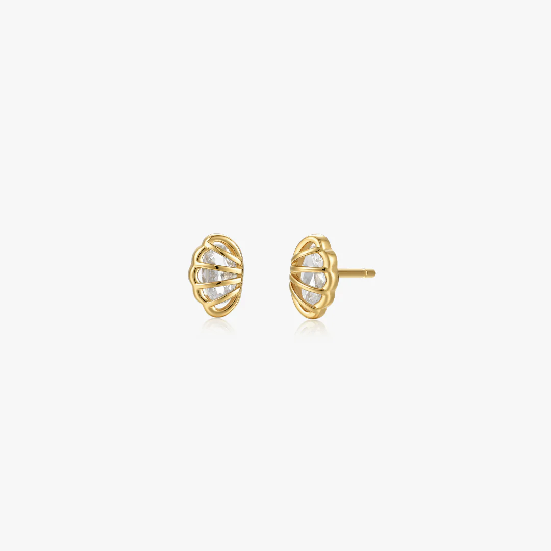 Crystal Shell Studs - Image 4