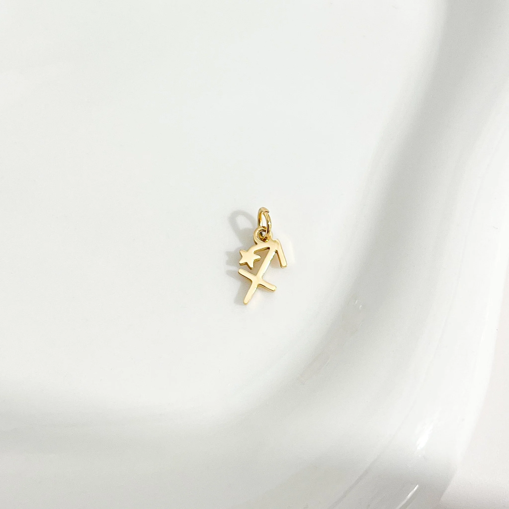 Dainty Zodiac Gold Necklace - Image 4