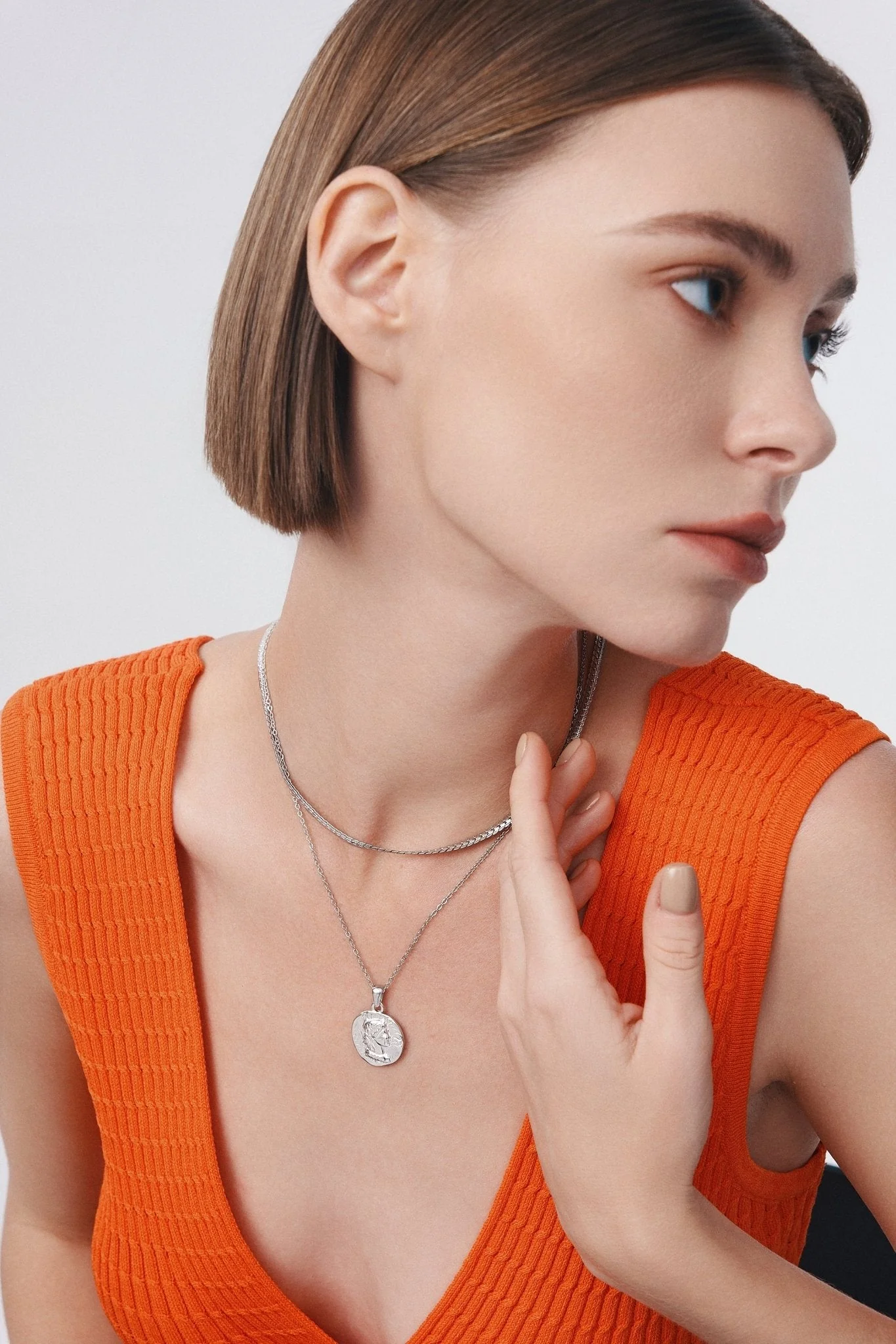 Delilah Coin Necklace - Image 4