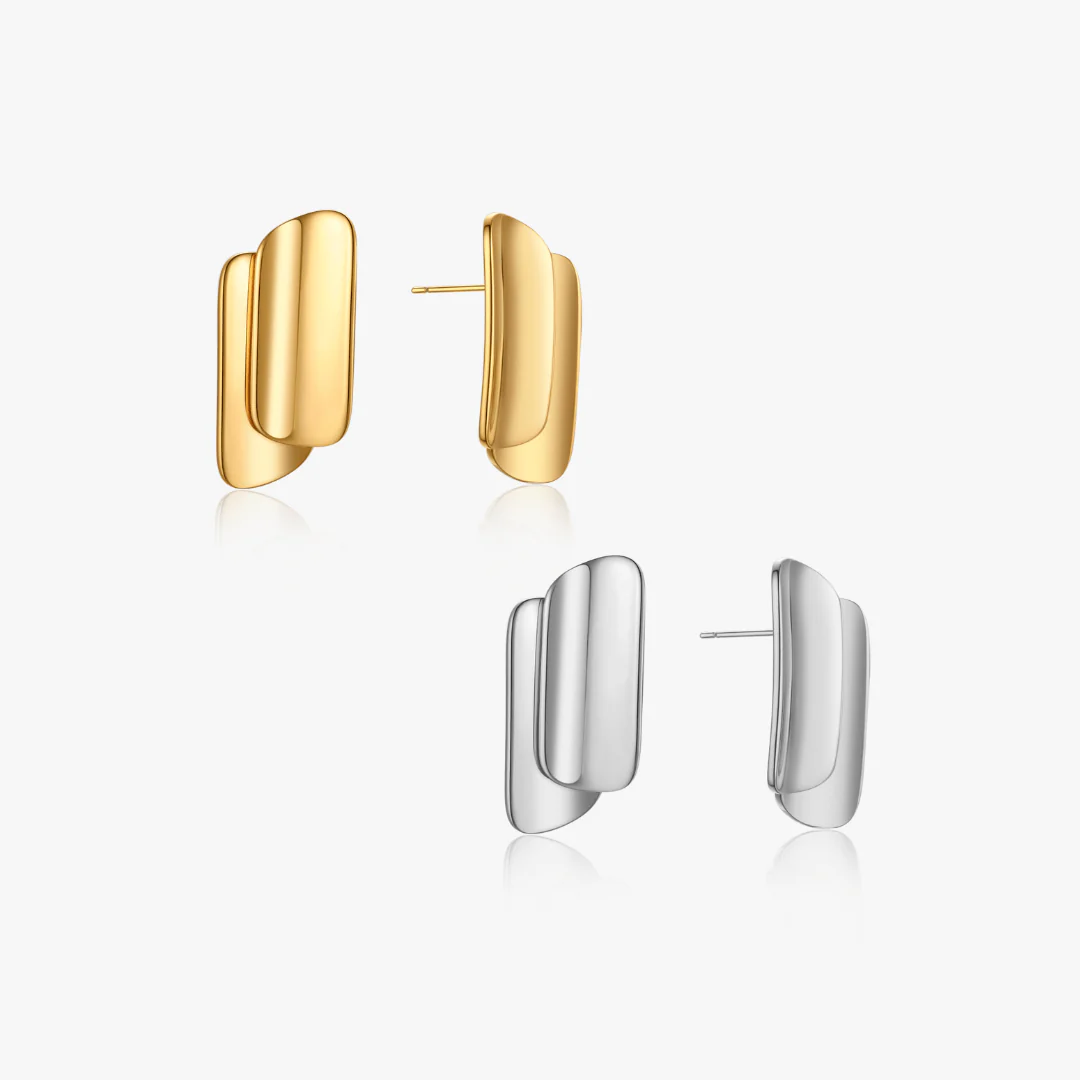 Delphine Bold Layered Earrings