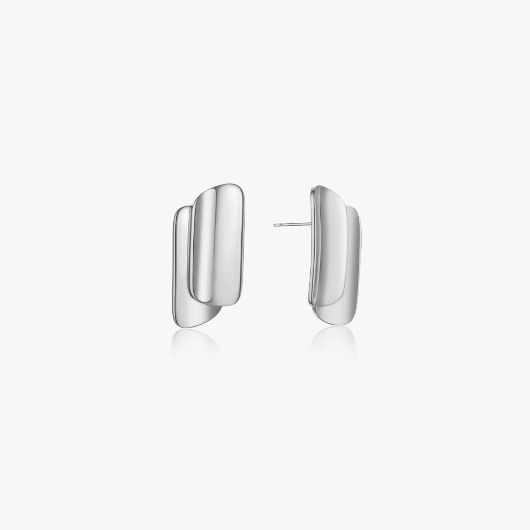 Delphine Bold Layered Earrings - Image 3
