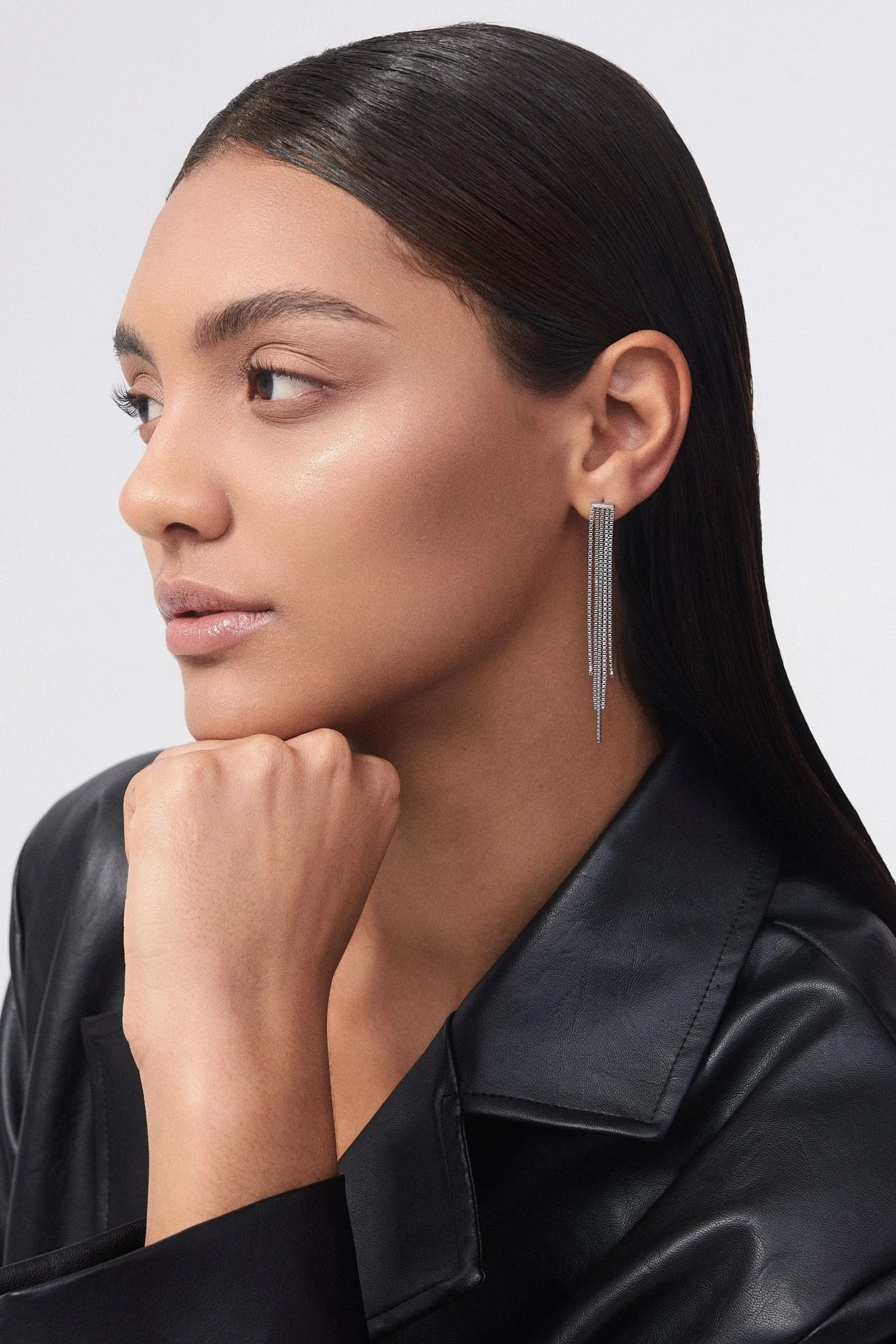 Drop Chain Earrings - Image 4