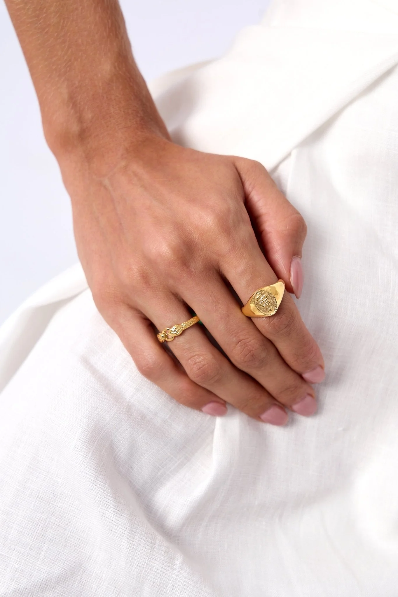 Dual Head Snake Ring - Image 2