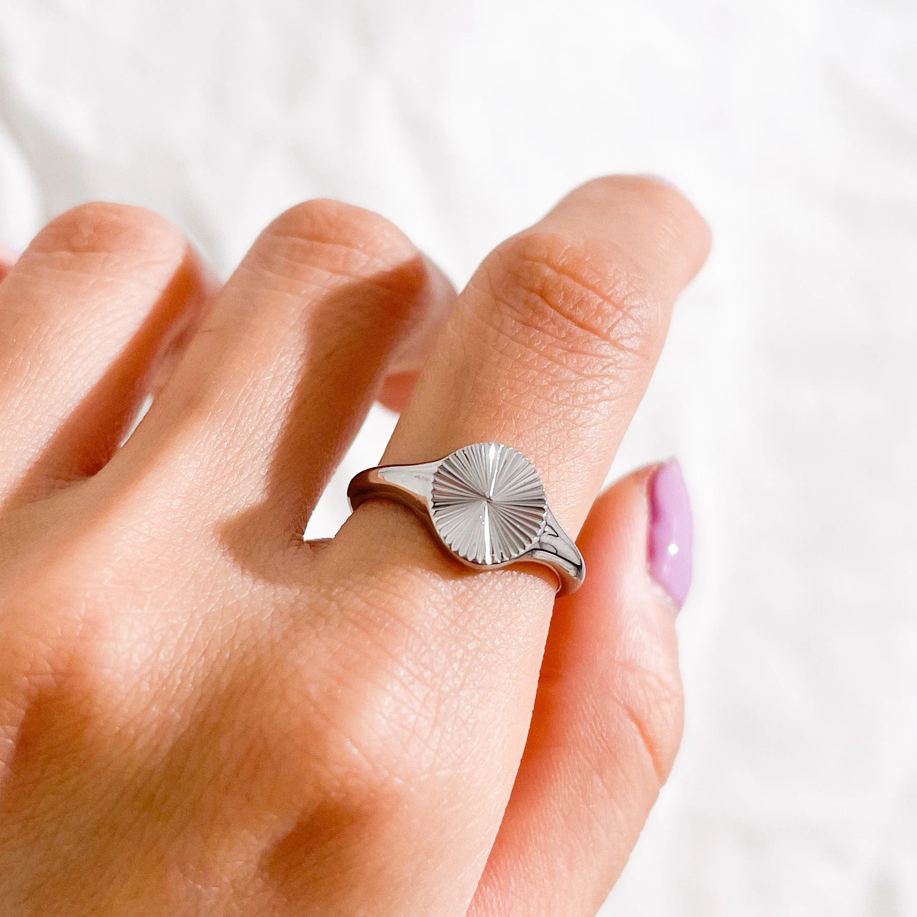 Eileen Silver Ring - Image 4
