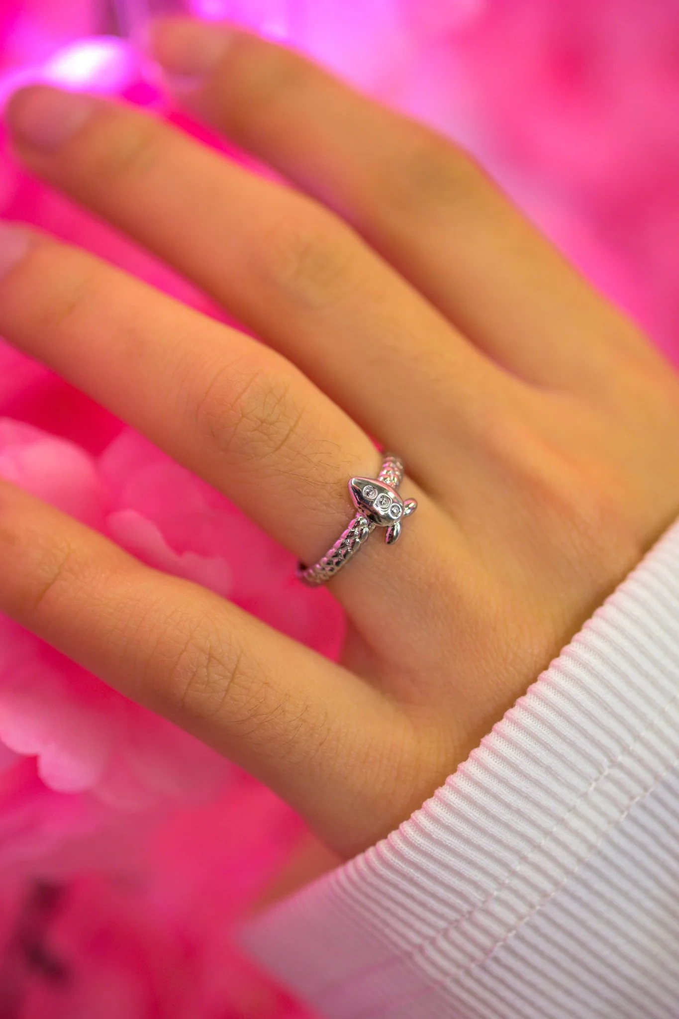 Eternal Love Lotus Ring (Anime Inspired Collection) - Image 9