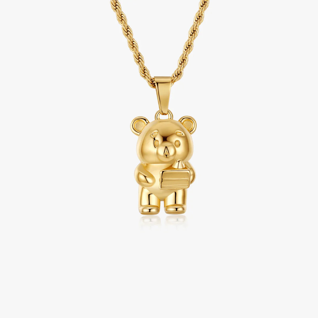 Flaire Bear Eats Cake Necklace - Image 5