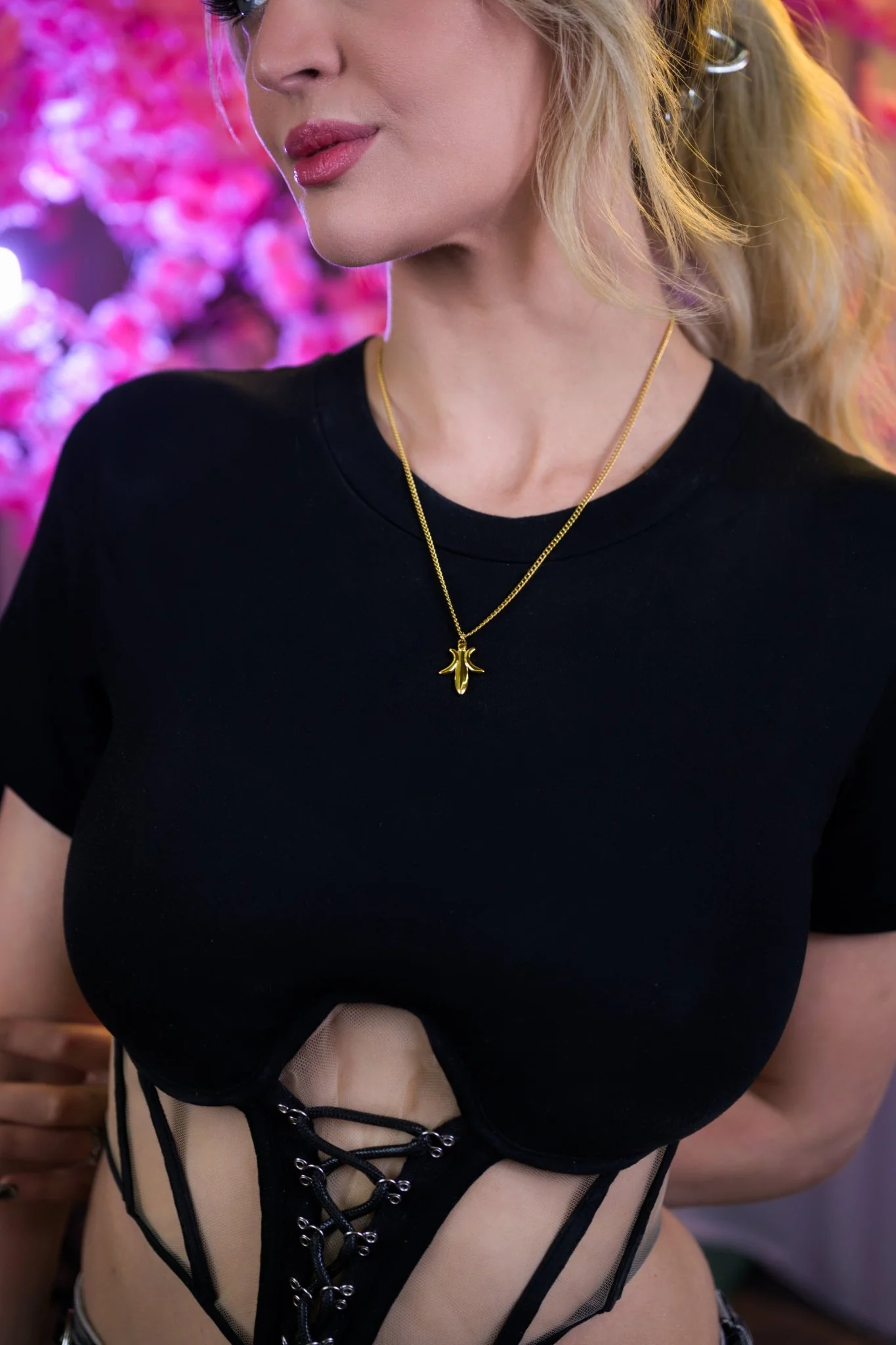 Fleur-De-Lis Necklace (Anime Inspired Collection) - Image 4