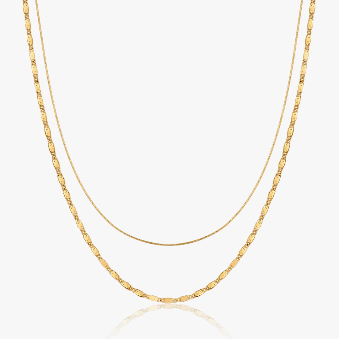 Gia Two Layer Necklace - Image 2