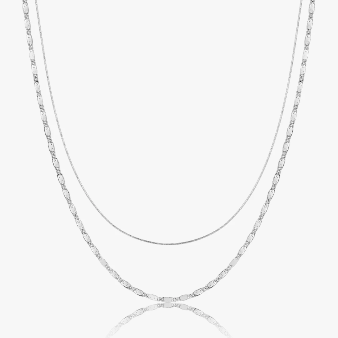 Gia Two Layer Necklace - Image 3