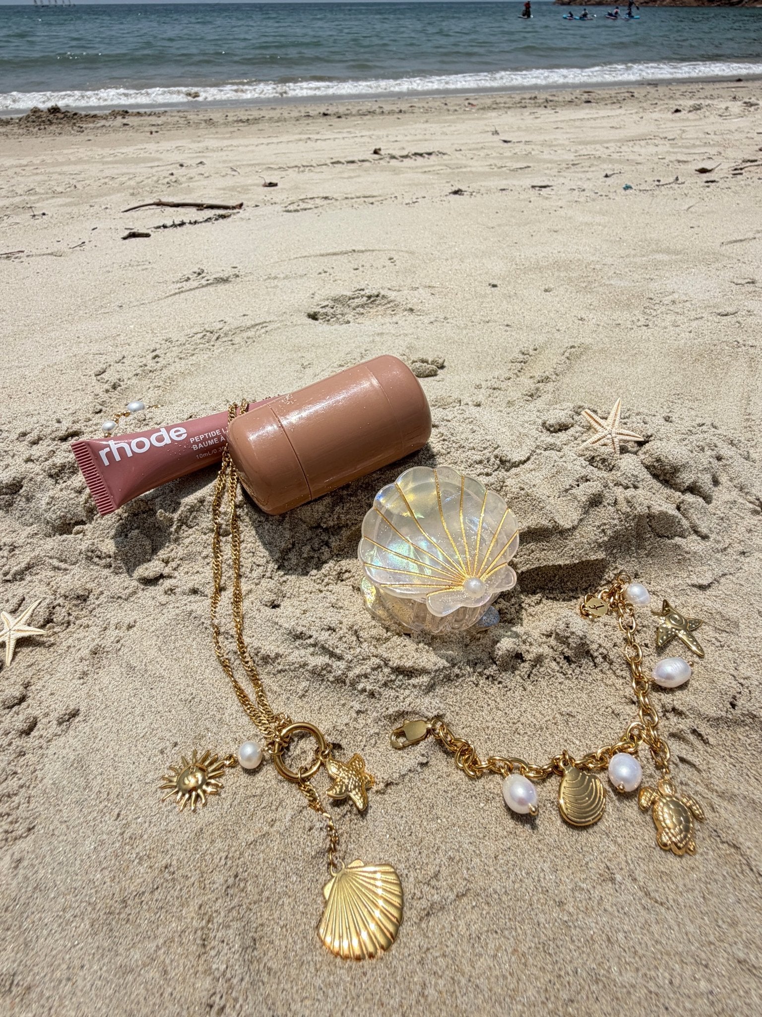 Golden Tides Charm Necklace - Image 4