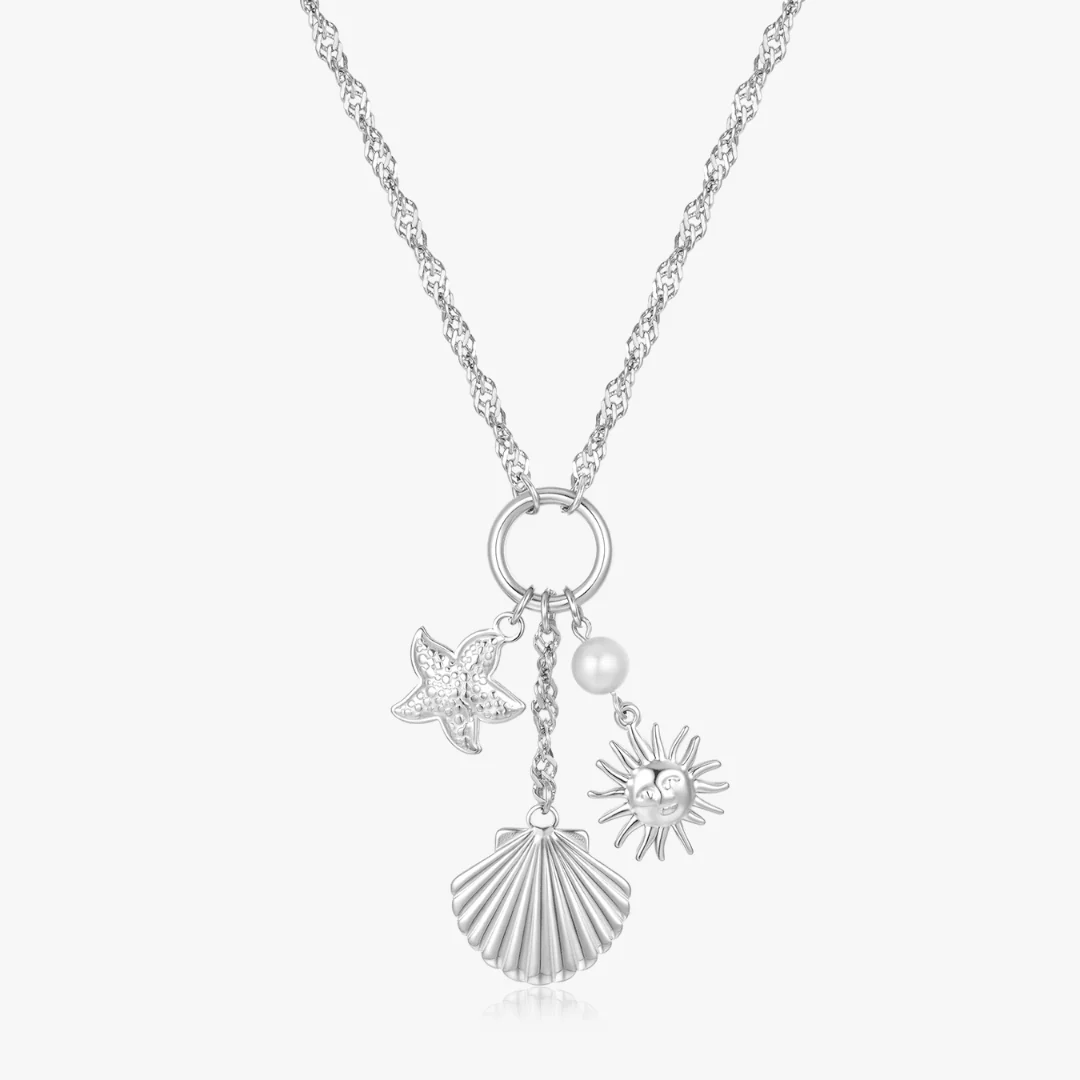 Golden Tides Charm Necklace - Image 6