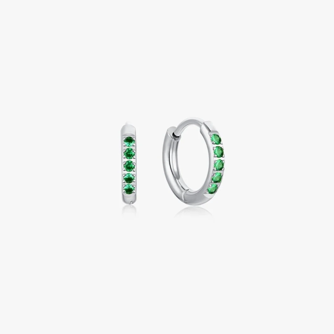 Green Crystal Huggies - Image 5