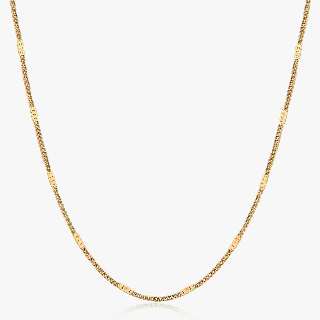 Hammered Chain Necklace - Image 5
