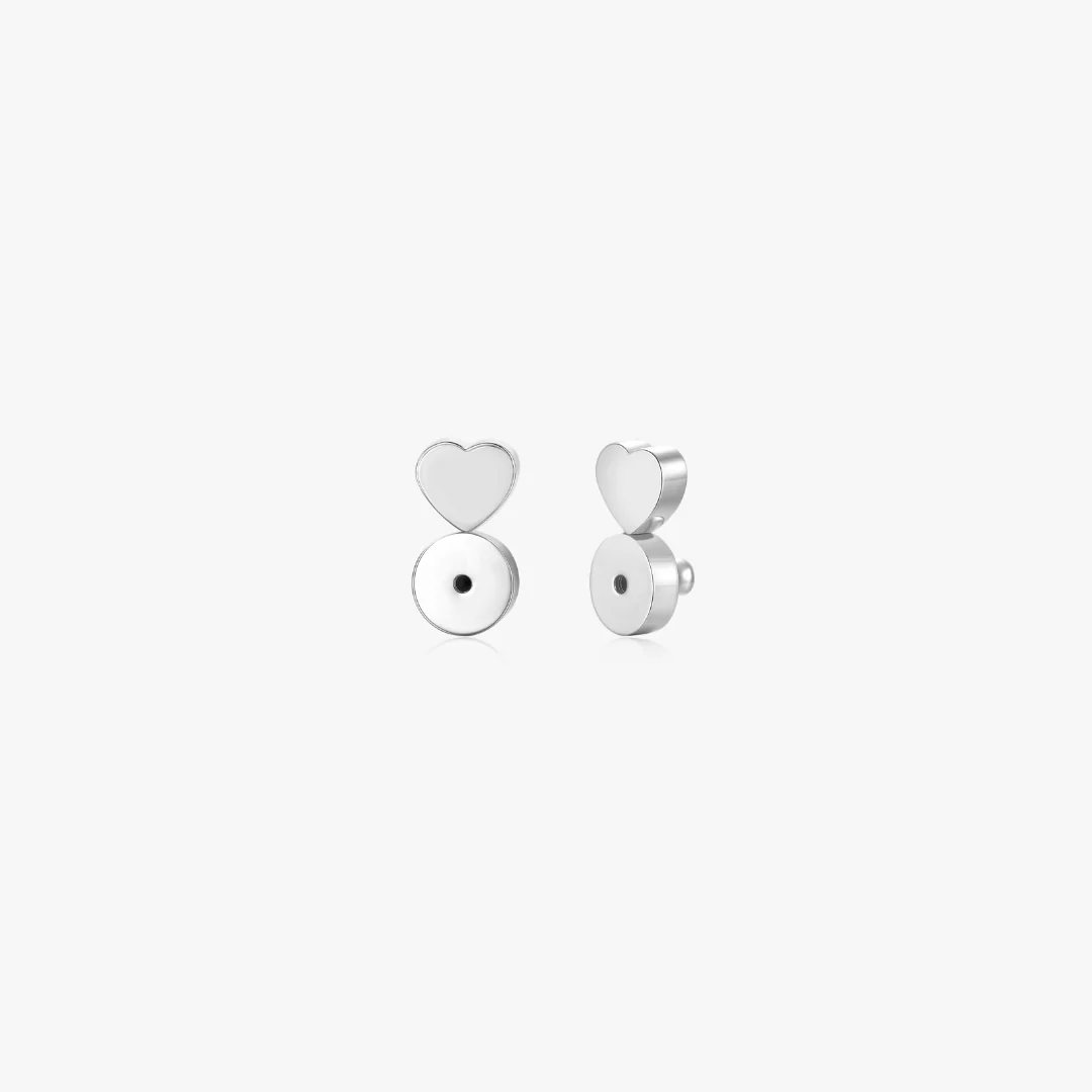 Heart "Lifting" Earring Backings - Image 4
