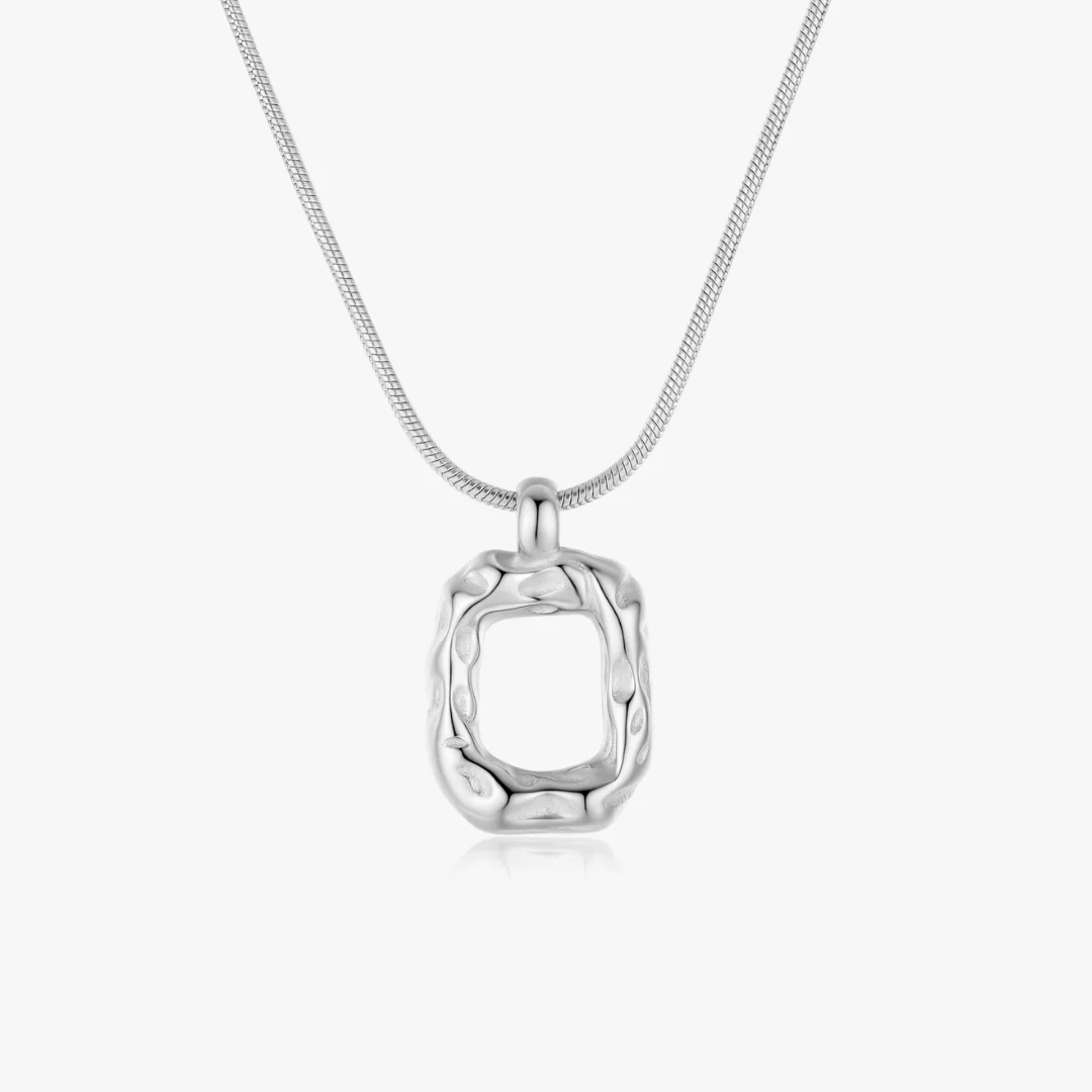 Heidi Organic Rectangle Pendant - Image 5