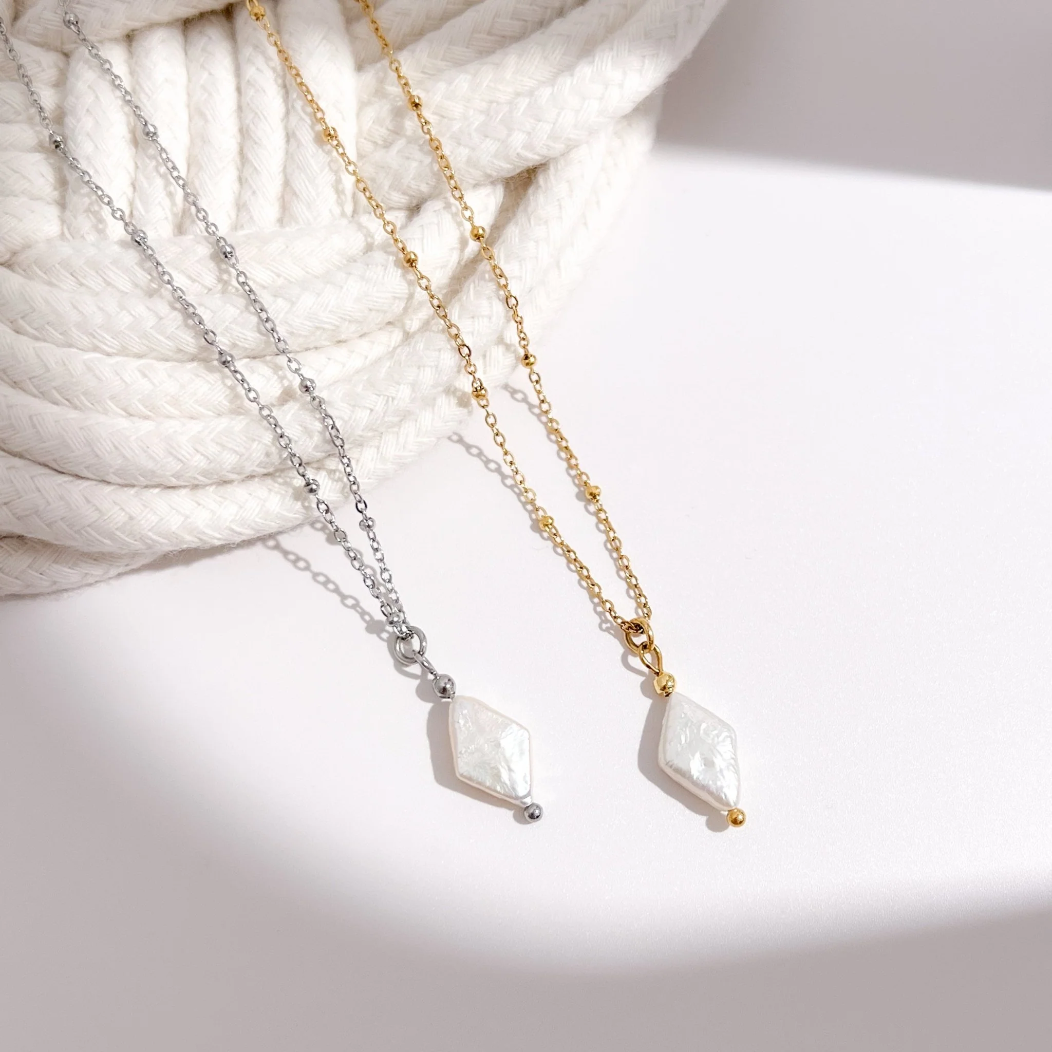 Iris Pearl Necklaces - Image 3