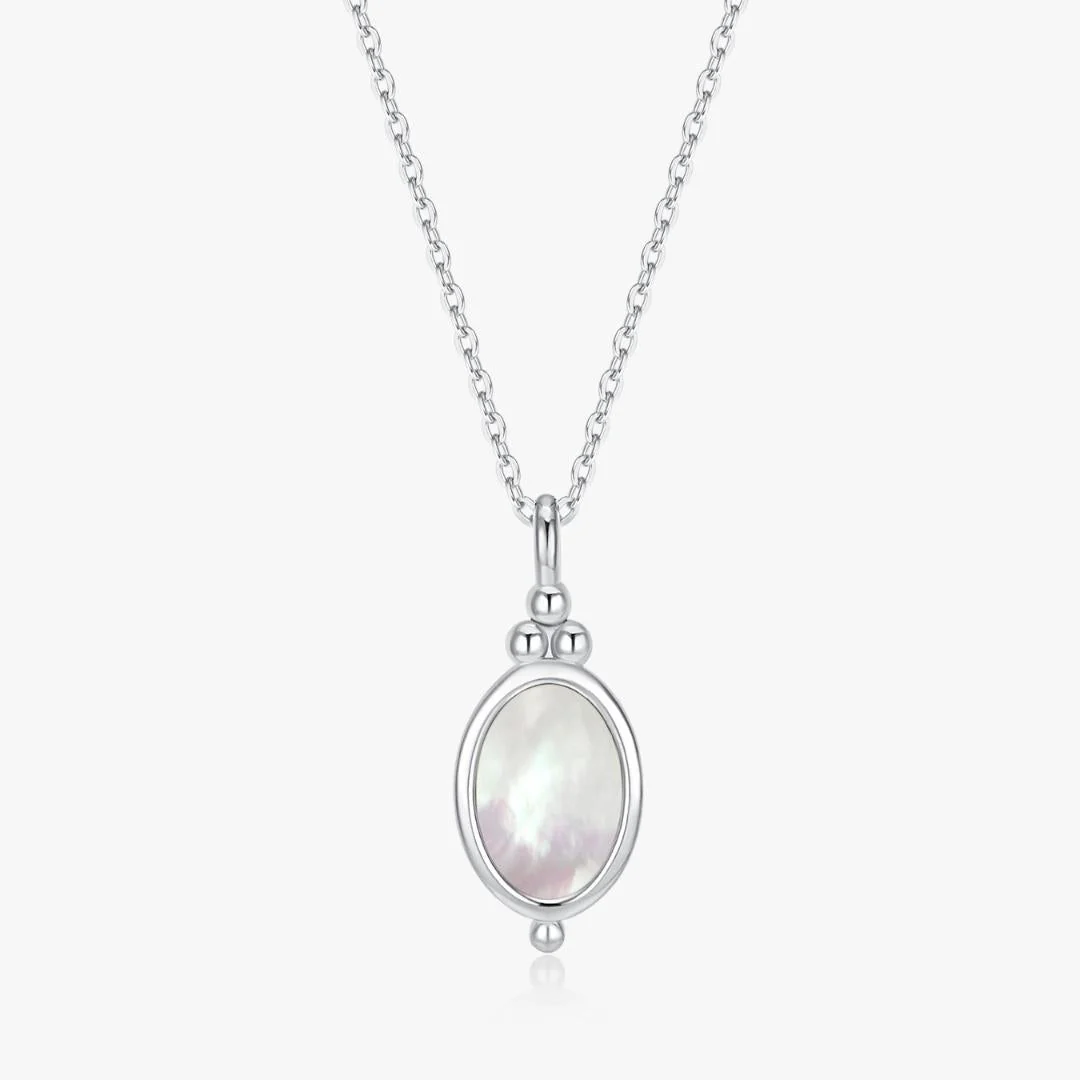 Isabel Mother of Pearl Necklace - Image 7