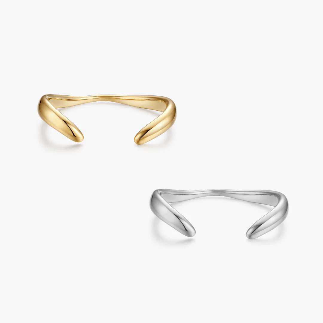 Kayla Adjustable Claw Cuff Bangle