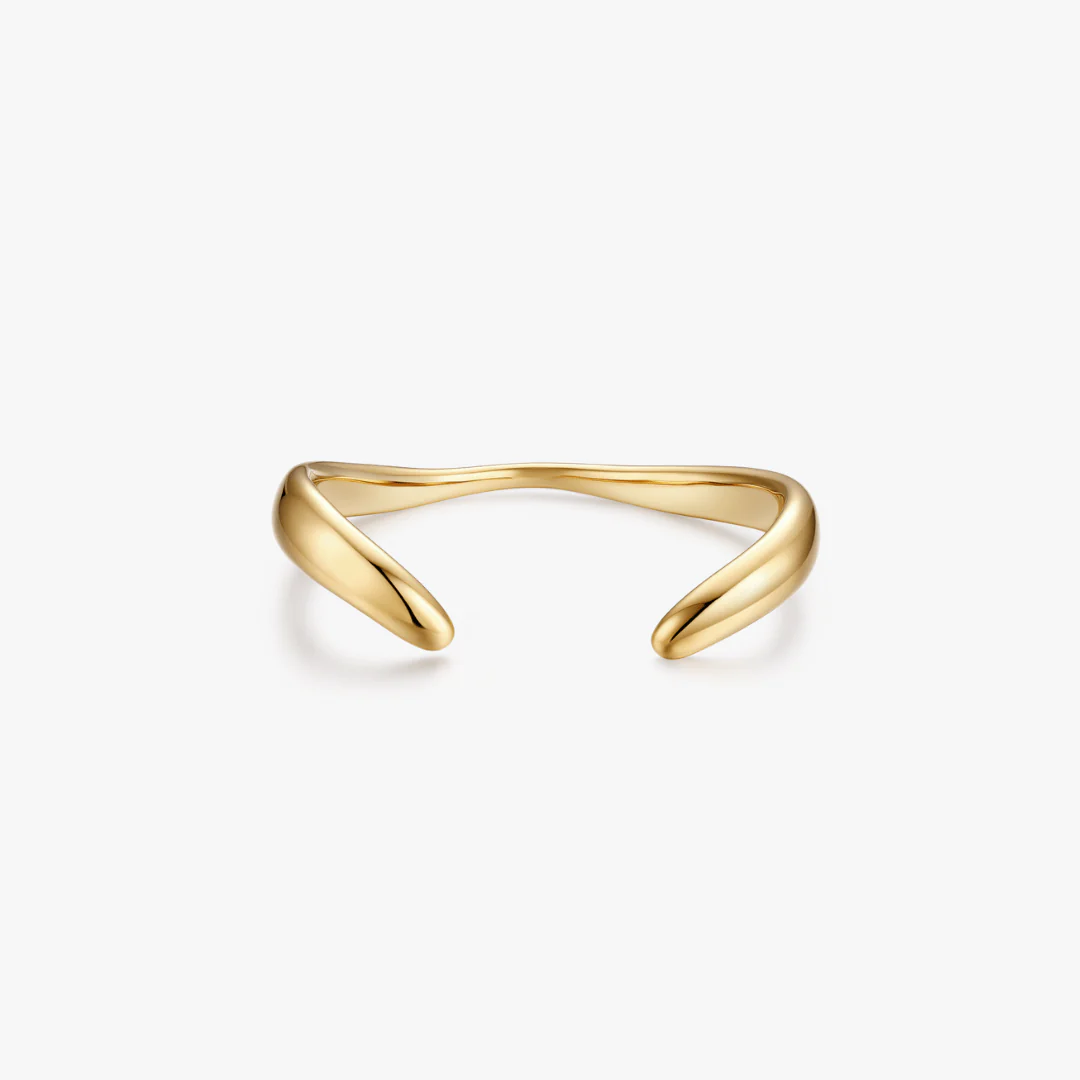 Kayla Adjustable Claw Cuff Bangle - Image 4