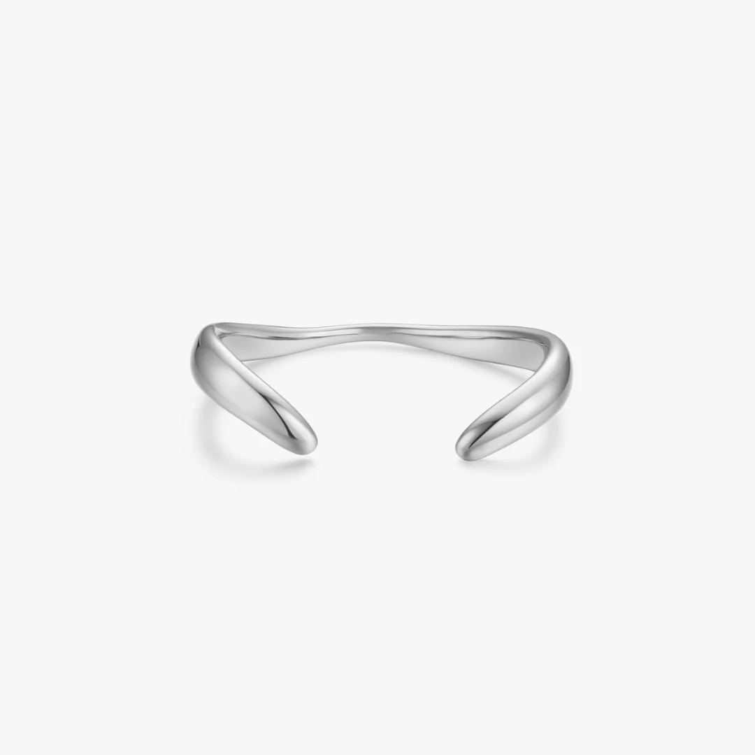 Kayla Adjustable Claw Cuff Bangle - Image 5