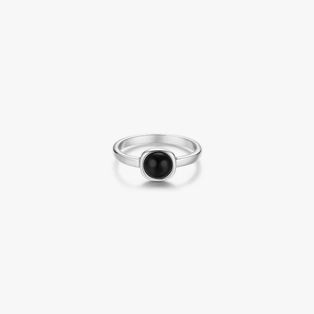 Kimberly Black Gem Ring - Image 8