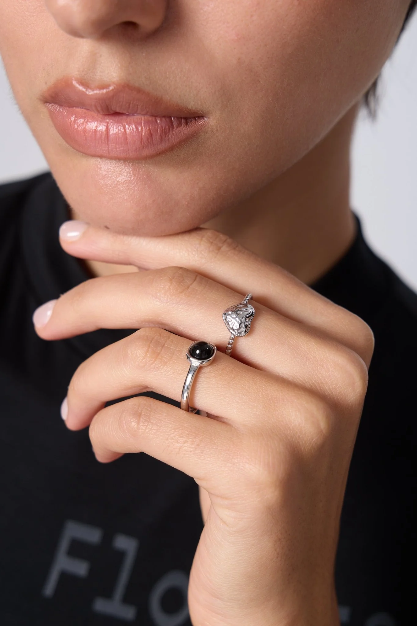 Kiri Adjustable Heart Ring - Image 2
